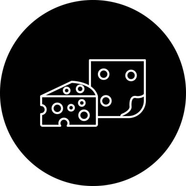 Gıda simgesinin vektör illüstrasyonu