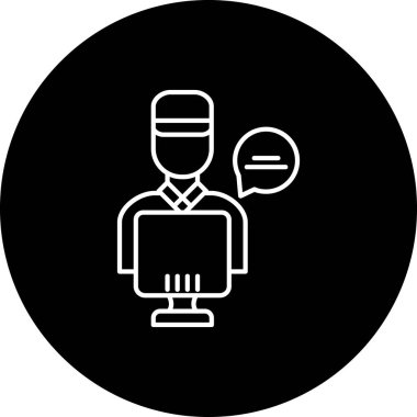 seo modern simgesinin vektör illüstrasyonu