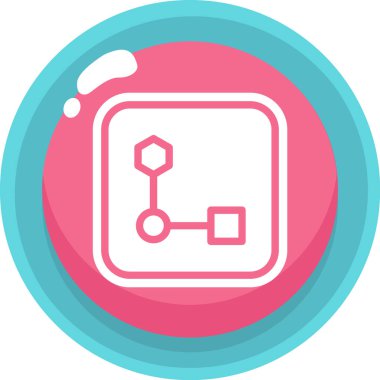 paylaşım simgesi, vektör illüstrasyonu