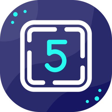 Mavi arkaplanın vektör illüstrasyonu