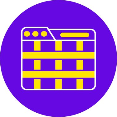 Modern b 'nin vektör illüstrasyonu eksik simgesi