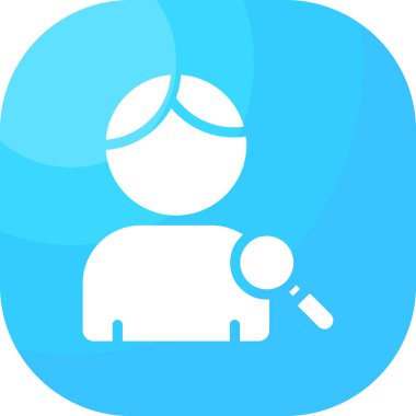 avatar kadın insan simgesi düz stil