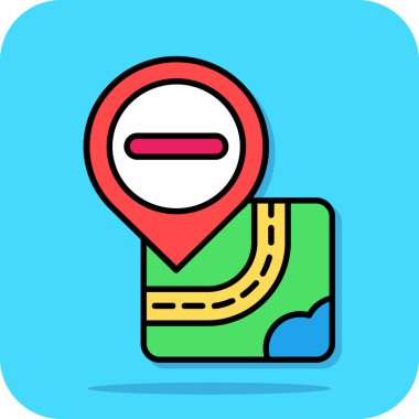 harita pin vektör simgesi