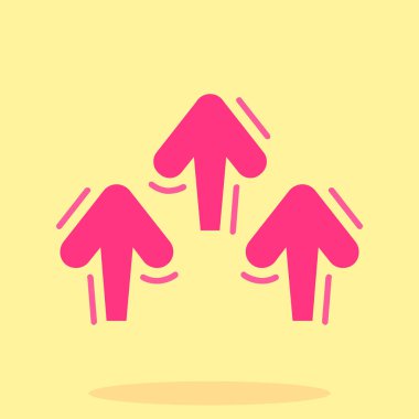 ok simgesinin vektör illüstrasyonu