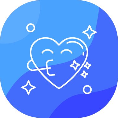 Aşk kalp aşk ikonu - ana hatlarıyla