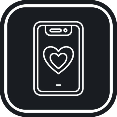 Cep telefonlu cep telefonu. Basit tasarım