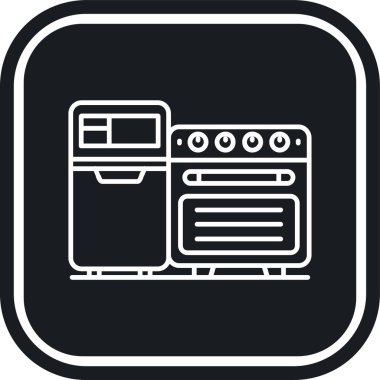 Web simgesi vektör illüstrasyonu