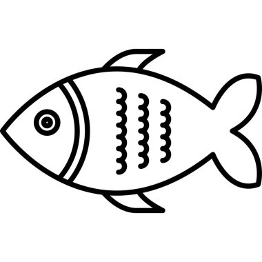 Anahat biçiminde hayvan balığı simgesi
