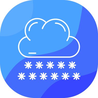 Moda biçiminde bulut simgesi