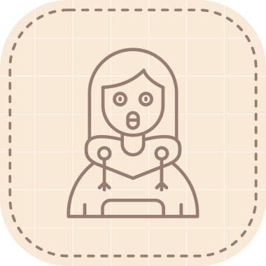 Vektör illüstrasyonu, simge ögesi biçimi