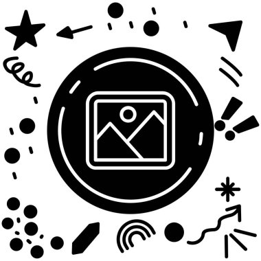 Web tasarım ikonu vektör illüstrasyonu