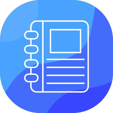 Belge. Web simgesi basit illüstrasyon