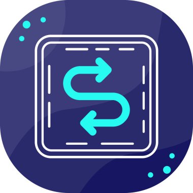 Mavi ve beyaz arkaplanın vektör çizimi