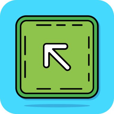 yol işaretleri vektör çizim