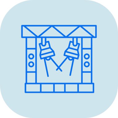 Çizgi film simgesinin vektör çizimi