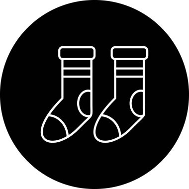 Projeniz için vektör çorapları simgesi