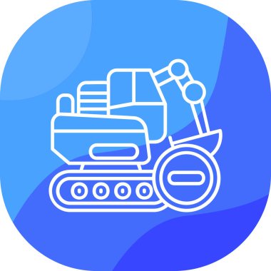 Bir motosiklet simgesinin vektör çizimi