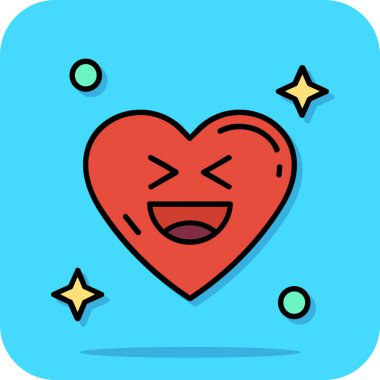 Sevgililer Günü çizgi film vektör illüstrasyonun kutlu olsun.