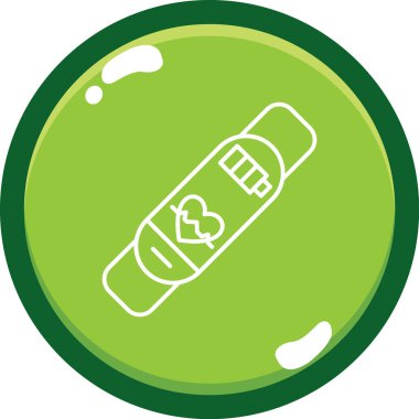 Haplar. Web simgesi basit illüstrasyon