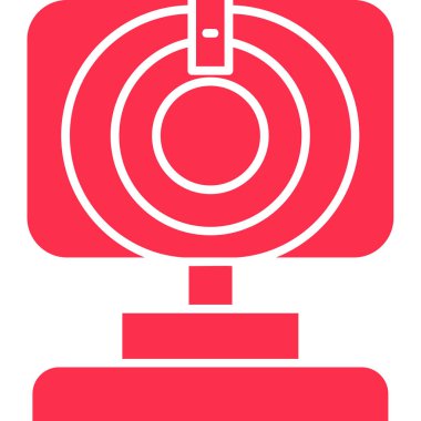 kamera simgesi vektör illüstrasyonu