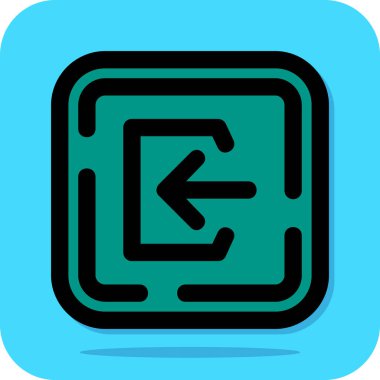 Vektör illüstrasyonu, simge ögesi arkaplanı