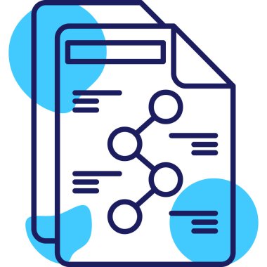 Dosya. Web simgesi basit illüstrasyon