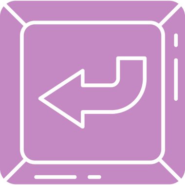 ok simgesi vektör illüstrasyonu