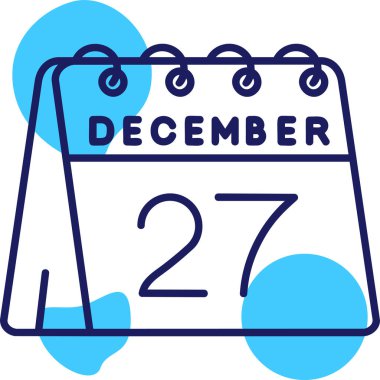 Takvim. Web simgesi basit tasarım