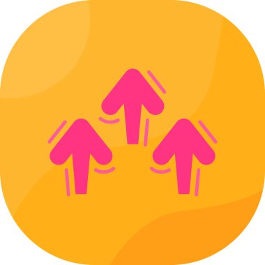 ok yönü konumu simgesi - taslak biçimi