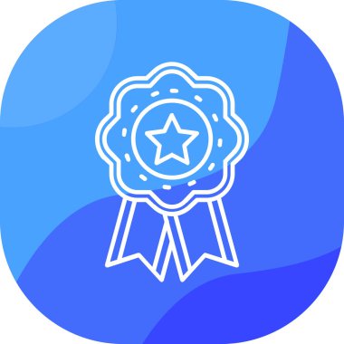 Ödül rozeti simgesi - taslak biçimi