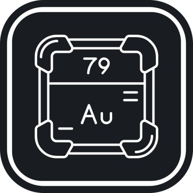 Beyaz arkaplanda kimyasal simge izole edildi