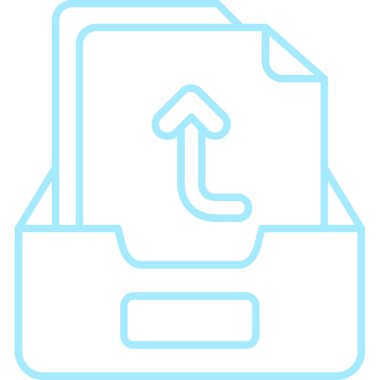 Dosya. Web simgesi basit illüstrasyon