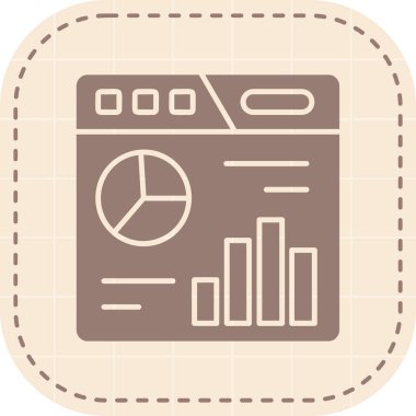 seo modern simgesinin vektör illüstrasyonu