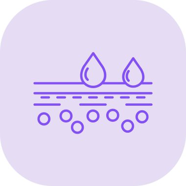 Su damlasının illüstrasyon vektörü