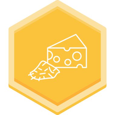 Bir ev simgesinin vektör illüstrasyonu