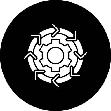 seo modern simgesinin vektör illüstrasyonu