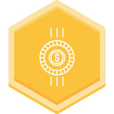 Sikke Simgesi vektör illüstrasyonu