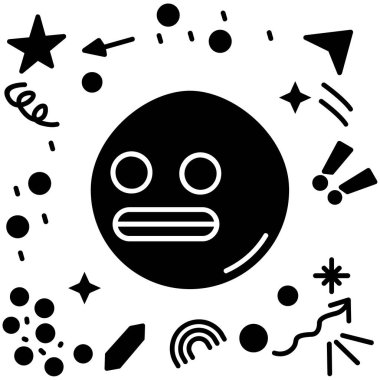 Şirin bir uzaylının vektör çizimi