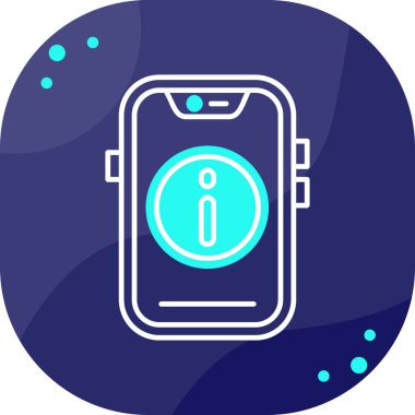 Akıllı hatlı akıllı telefon. Basit tasarım