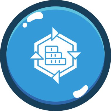 Bulut hesaplama. Web simgesi