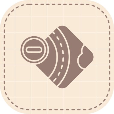 kamera simgesi vektör illüstrasyonu