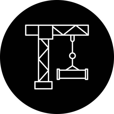 inşaat simgesi, vektör illüstrasyonu