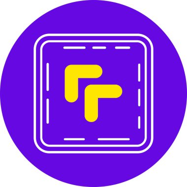 Harita. Web simgesi basit illüstrasyon