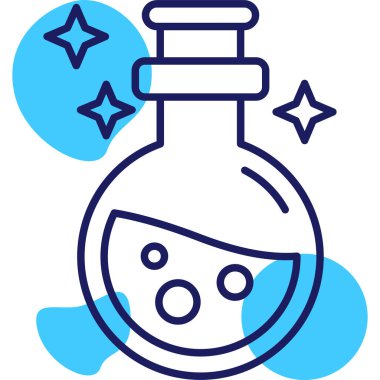 şişe simgesi, vektör illüstrasyonu