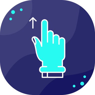 Eldiven ikonu. vektör illüstrasyonu