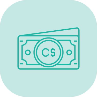 Fatura dolar simgesi taslak biçimi