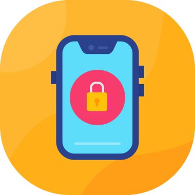 Cep telefonu. Basit simge