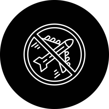 Bir simgesiz vektör illüstrasyonu