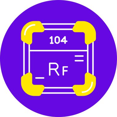 Modern bir simgenin vektör illüstrasyonu