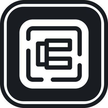 Somut biçimdeki kod kodlama simgesi